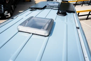 Campervan Conversion by Custom Built Campervans Sheffield - professional van conversion showing interior and exterior craftsmanship