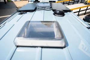 Campervan Conversion by Custom Built Campervans Sheffield - professional van conversion showing interior and exterior craftsmanship