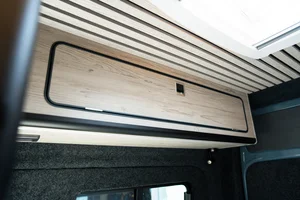 Campervan Conversion by Custom Built Campervans Sheffield - professional van conversion showing interior and exterior craftsmanship