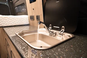 Campervan Conversion by Custom Built Campervans Sheffield - professional van conversion showing interior and exterior craftsmanship