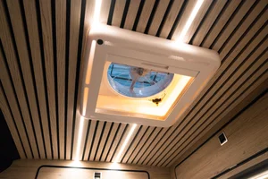 Campervan Conversion by Custom Built Campervans Sheffield - professional van conversion showing interior and exterior craftsmanship