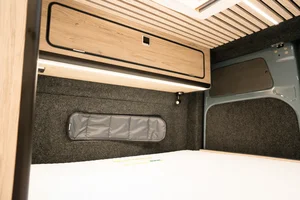Campervan Conversion by Custom Built Campervans Sheffield - professional van conversion showing interior and exterior craftsmanship