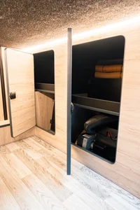 Campervan Conversion by Custom Built Campervans Sheffield - professional van conversion showing interior and exterior craftsmanship