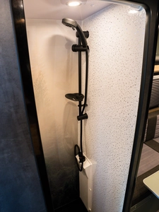 Luxury campervan conversion by Custom Built Campervans Sheffield - professional van conversion showing interior and exterior craftsmanship