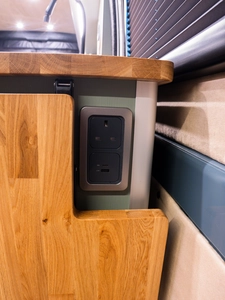 Luxury campervan conversion by Custom Built Campervans Sheffield - professional van conversion showing interior and exterior craftsmanship