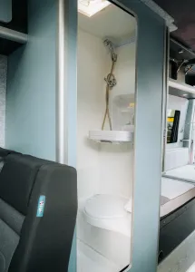 Mercedes Sprinter van conversion by Custom Built Campervans Sheffield - professional van conversion showing interior and exterior craftsmanship