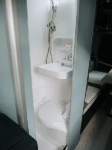 Mercedes Sprinter van conversion by Custom Built Campervans Sheffield - professional van conversion showing interior and exterior craftsmanship