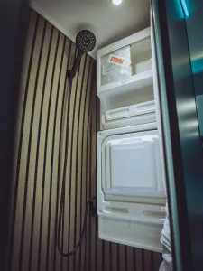 Mercedes Sprinter van conversion by Custom Built Campervans Sheffield - professional van conversion showing interior and exterior craftsmanship