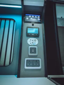 Mercedes Sprinter van conversion by Custom Built Campervans Sheffield - professional van conversion showing interior and exterior craftsmanship