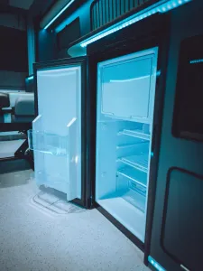 Mercedes Sprinter van conversion by Custom Built Campervans Sheffield - professional van conversion showing interior and exterior craftsmanship