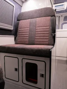 Mercedes Sprinter van conversion by Custom Built Campervans Sheffield - professional van conversion showing interior and exterior craftsmanship