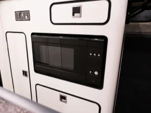 Ford Transit campervan conversion by Custom Built Campervans Sheffield - professional van conversion showing interior and exterior craftsmanship