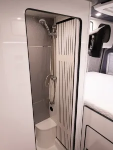 Ford Transit campervan conversion by Custom Built Campervans Sheffield - professional van conversion showing interior and exterior craftsmanship