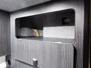 Ford Transit campervan conversion by Custom Built Campervans Sheffield - professional van conversion showing interior and exterior craftsmanship
