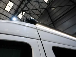 Ford Transit campervan conversion by Custom Built Campervans Sheffield - professional van conversion showing interior and exterior craftsmanship