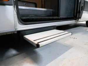 Ford Transit campervan conversion by Custom Built Campervans Sheffield - professional van conversion showing interior and exterior craftsmanship