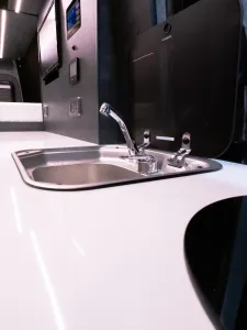 Ford Transit campervan conversion by Custom Built Campervans Sheffield - professional van conversion showing interior and exterior craftsmanship