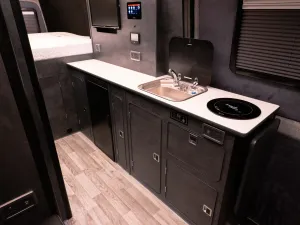Ford Transit campervan conversion by Custom Built Campervans Sheffield - professional van conversion showing interior and exterior craftsmanship
