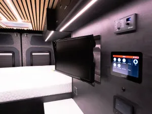 Ford Transit campervan conversion by Custom Built Campervans Sheffield - professional van conversion showing interior and exterior craftsmanship