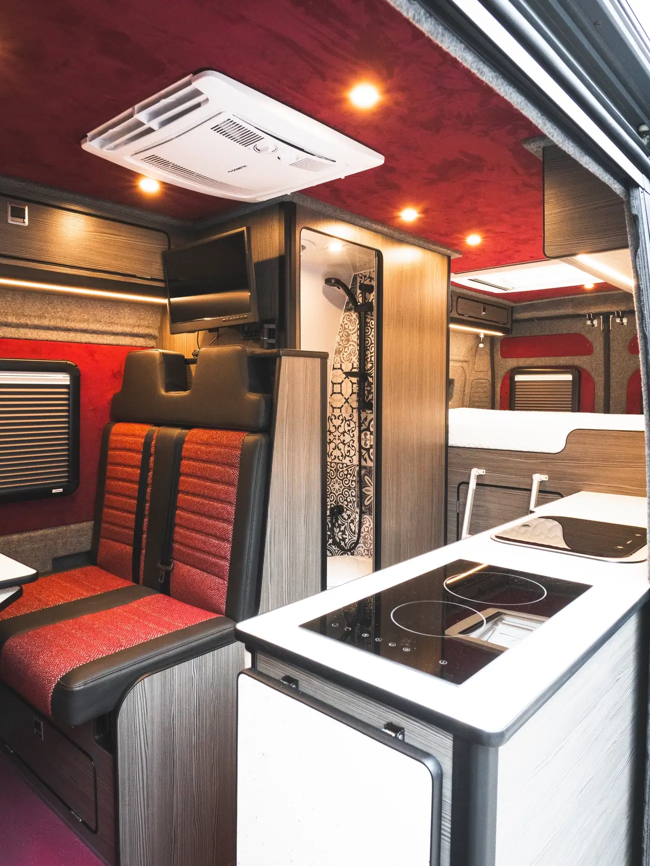 Large Van Conversion Interior