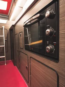 VW T5 campervan conversion by Custom Built Campervans Sheffield - professional van conversion showing interior and exterior craftsmanship