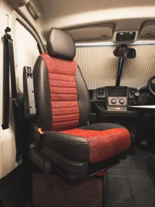VW T5 campervan conversion by Custom Built Campervans Sheffield - professional van conversion showing interior and exterior craftsmanship