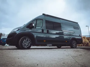 VW T5 campervan conversion by Custom Built Campervans Sheffield - professional van conversion showing interior and exterior craftsmanship