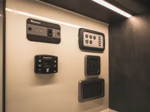 VW T6 campervan conversion by Custom Built Campervans Sheffield - professional van conversion showing interior and exterior craftsmanship