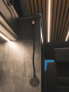 VW T6 campervan conversion by Custom Built Campervans Sheffield - professional van conversion showing interior and exterior craftsmanship