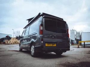 VW T6 campervan conversion by Custom Built Campervans Sheffield - professional van conversion showing interior and exterior craftsmanship