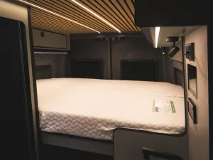 Peugeot Boxer motorhome conversion by Custom Built Campervans Sheffield - professional van conversion showing interior and exterior craftsmanship