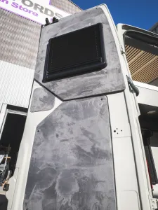 Peugeot Boxer motorhome conversion by Custom Built Campervans Sheffield - professional van conversion showing interior and exterior craftsmanship