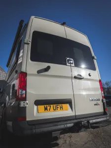 Peugeot Boxer motorhome conversion by Custom Built Campervans Sheffield - professional van conversion showing interior and exterior craftsmanship