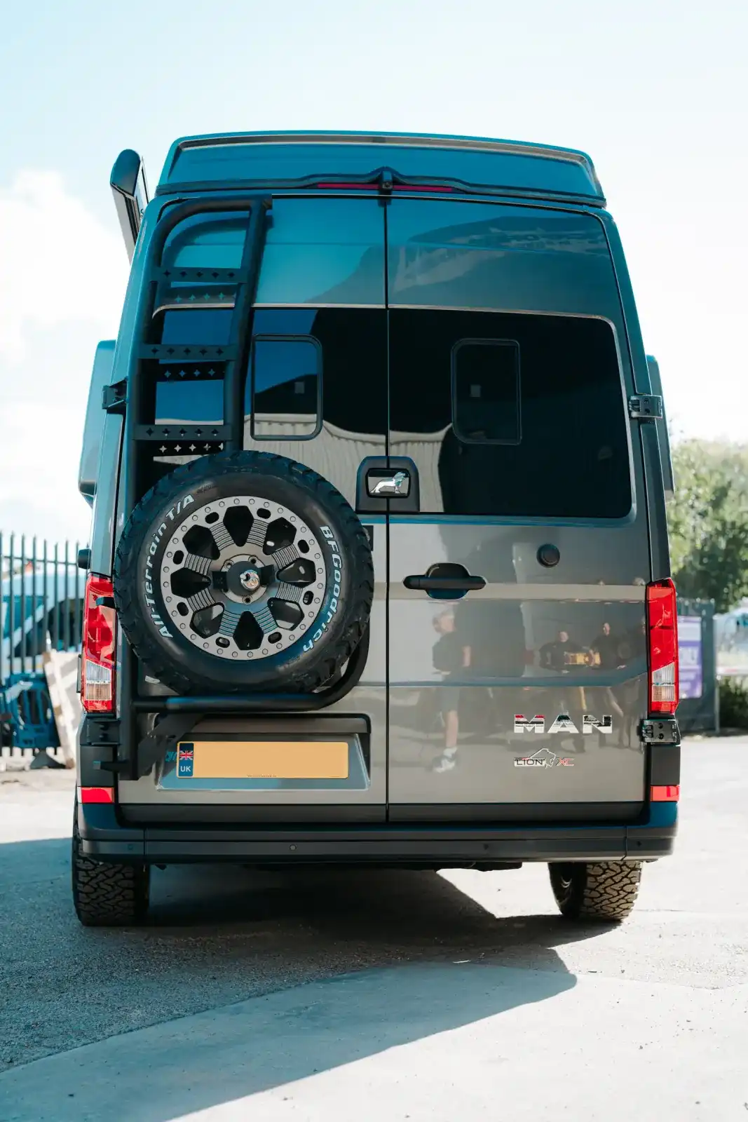 MAN TGE Ventus Pop-top campervan conversion by Custom Built Campervans Sheffield - professional van conversion showing interior and exterior craftsmanship